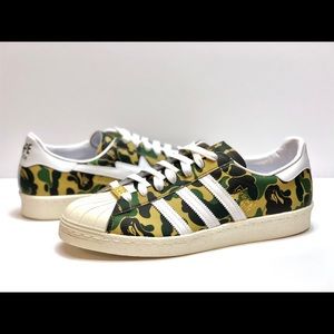 BAPE x Adidas Superstar 80s ABC Camo